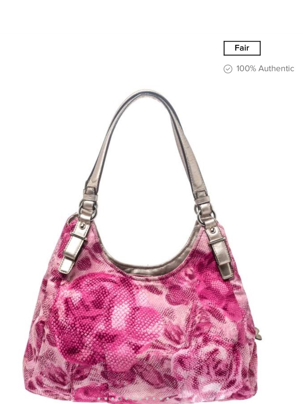 Coach Rare Limited Edition Madison Floral Rose Maggie Hobo/ Shoulder Bag EUC - Picture 2 of 16